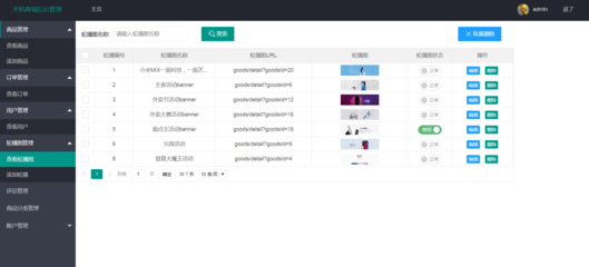 java ssm在线手机商城源码 简洁购物商城系统